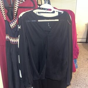 Zara Black Elegant Top